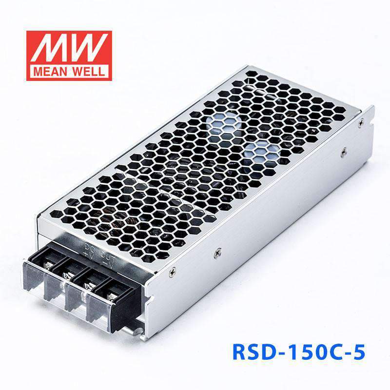 Mean Well RSD-150C-5 DC-DC Converter - 150W - 33.6~62.4V in 5V out 30A - PHOTO 3