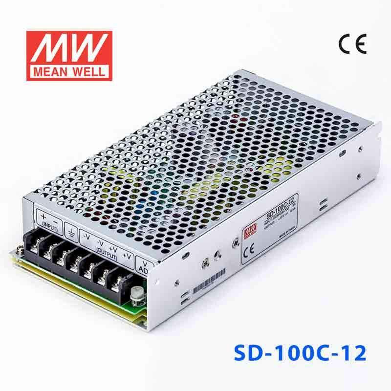Mean Well SD-100C-12 DC-DC Converter - 100W - 36~72V in 12V out 8.5A