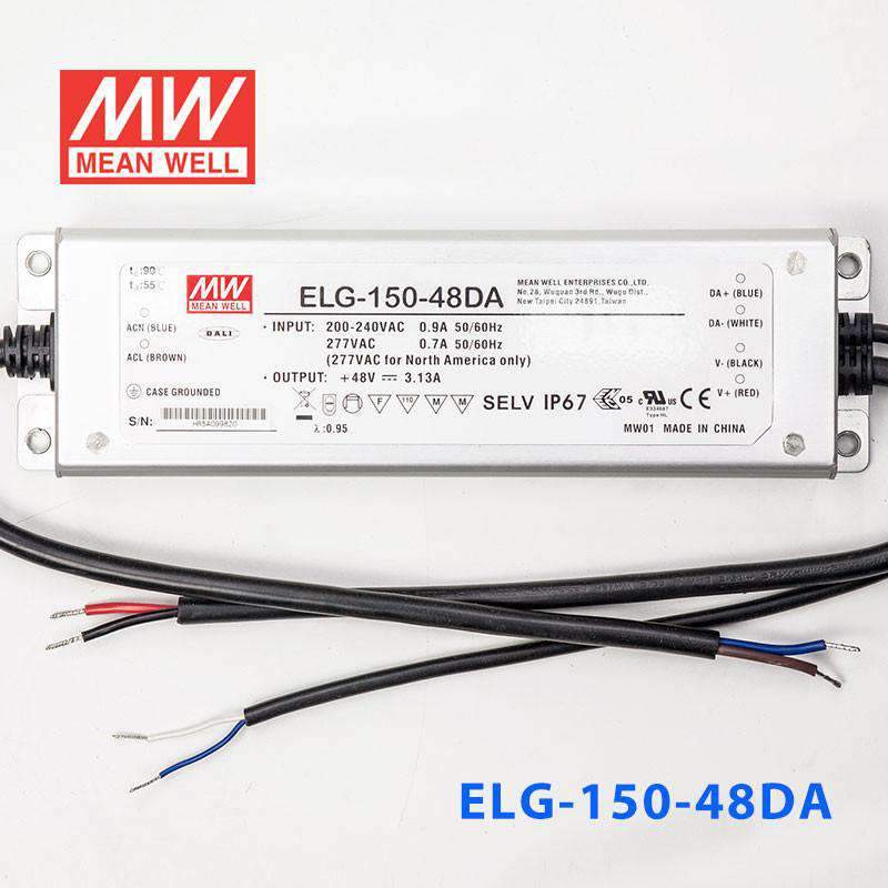 Mean Well ELG-150-48DA Power Supply 150W 48V -DALI - PHOTO 2