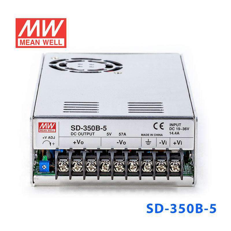 Mean Well SD-350B-5 DC-DC Converter - 280W - 19~36V in 5V out 57A - PHOTO 2