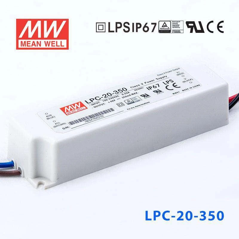 Mean Well LPC-20-350 Power Supply 20W 350mA
