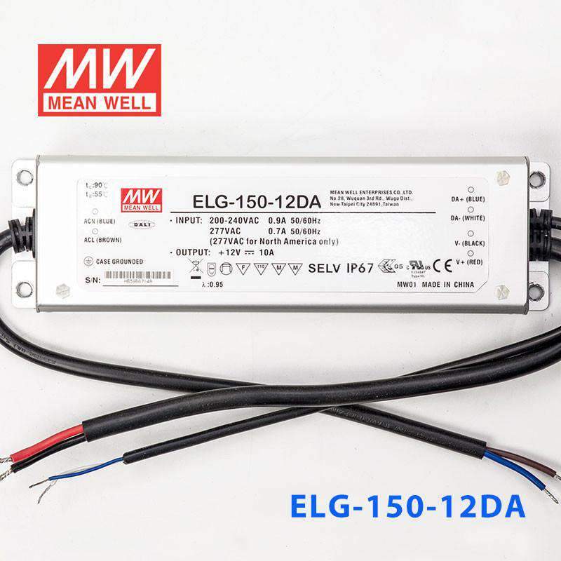 Mean Well ELG-150-12DA Power Supply 120W 12V - DALI - PHOTO 2
