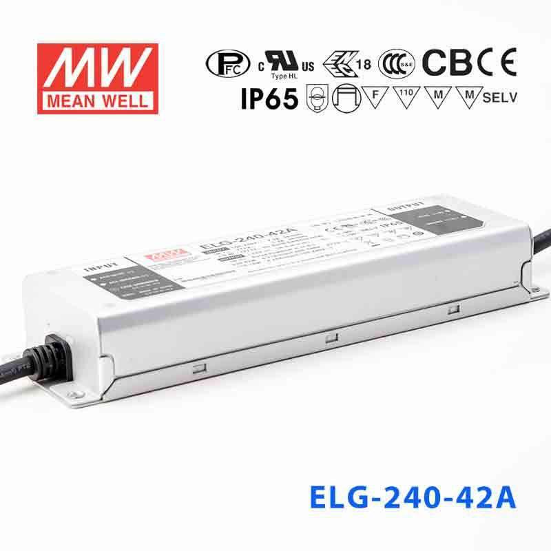 Mean Well ELG-240-42A Power Supply 240W 42V - Adjustable