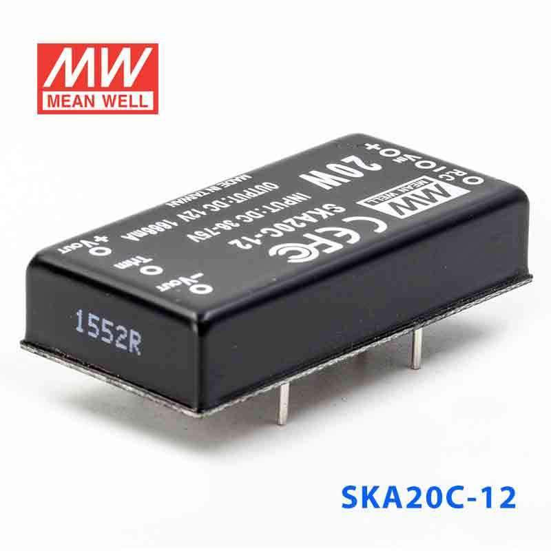 Mean Well SKA20C-12 DC-DC Converter - 20W - 36~75V in 12V out 1.66A - PHOTO 1