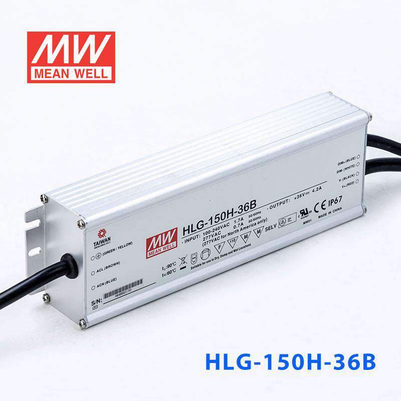 Mean Well HLG-150H-36B Power Supply 150W 36V- Dimmable - PHOTO 1
