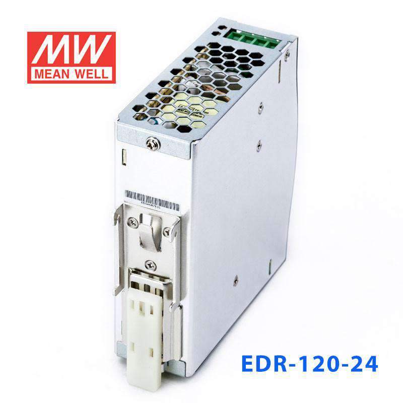 Mean Well EDR-120-24 Single Output Industrial Power Supply 120W 24V 5A - DIN Rail - PHOTO 3