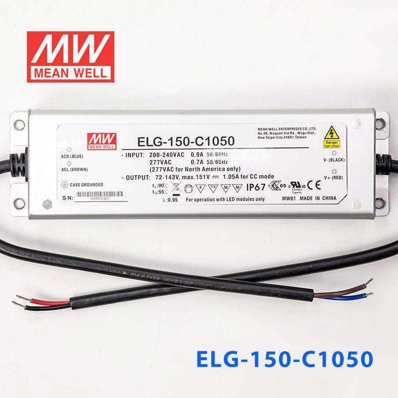 Mean Well ELG-150-C1050 Power Supply 150W 1050mA - PHOTO 2