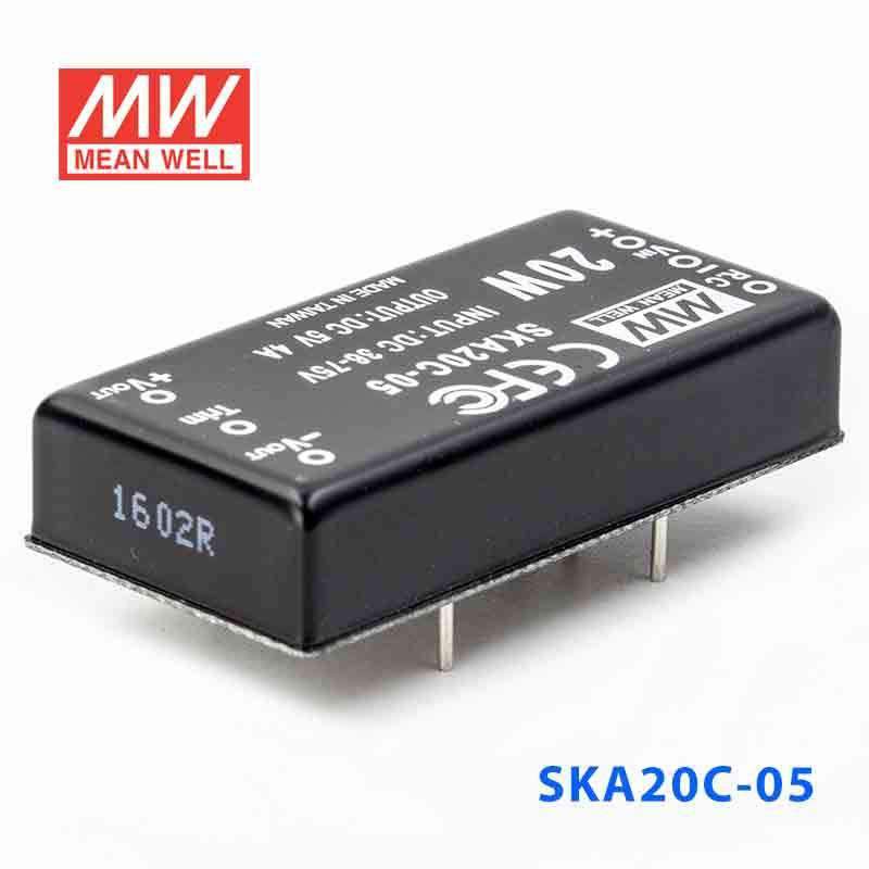 Mean Well SKA20C-05 DC-DC Converter - 20W - 36~75V in 5V out 4A - PHOTO 1