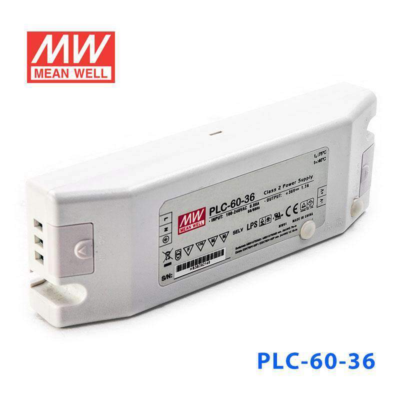 Mean Well PLC-60-36 Power Supply 60W 36V - PFC - PHOTO 1