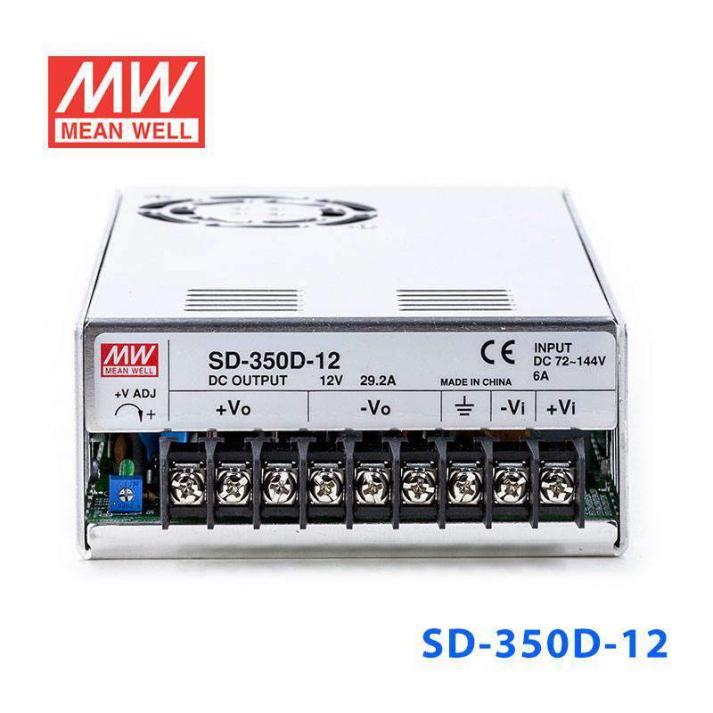 Mean Well SD-350D-12 DC-DC Converter - 330W - 72~144V in 12V out 29.2A - PHOTO 2