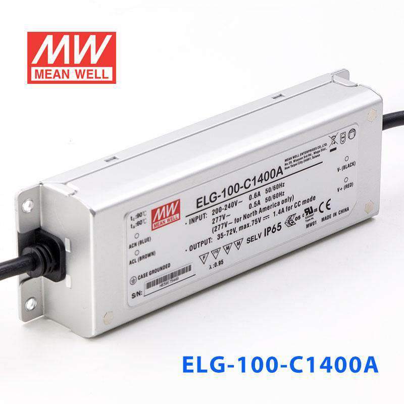 Mean Well ELG-100-C1400A Power Supply 100W 1400mA - Adjustable - PHOTO 1