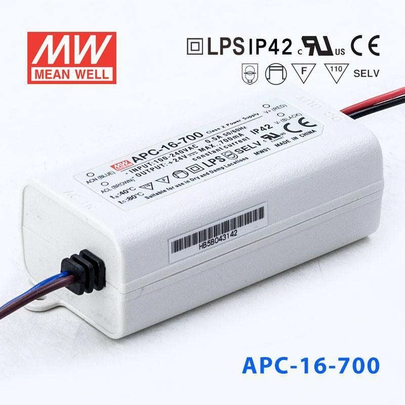 Mean Well APC-16-700 Power Supply 16W 700mA