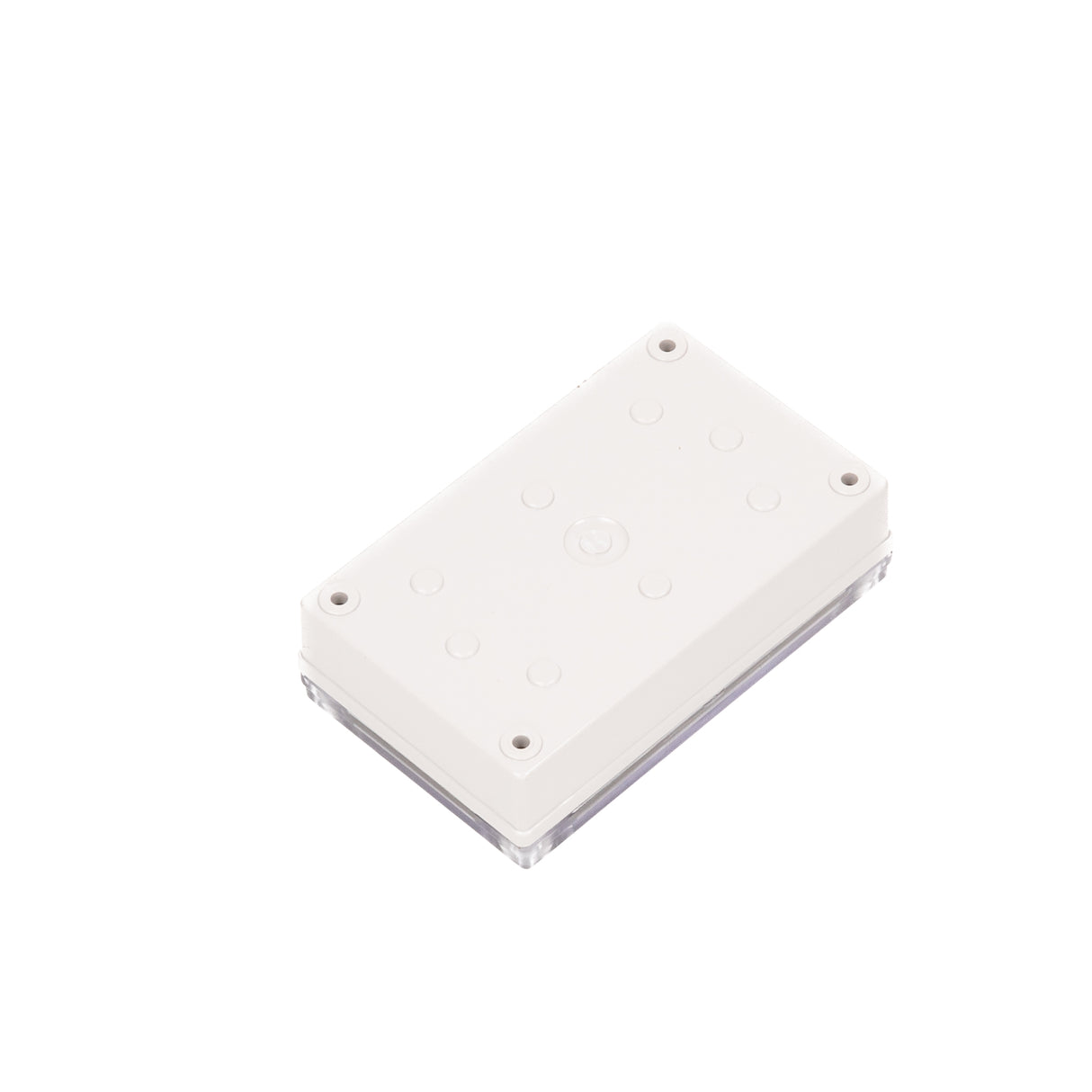 Boxco M-Series 3.15 x 5.12 x 3.35 Inches(80 x 130 x 85mm) Plastic Enclosure, IP67, IK08, PC, Transparent Cover, Screw Type - PHOTO 2