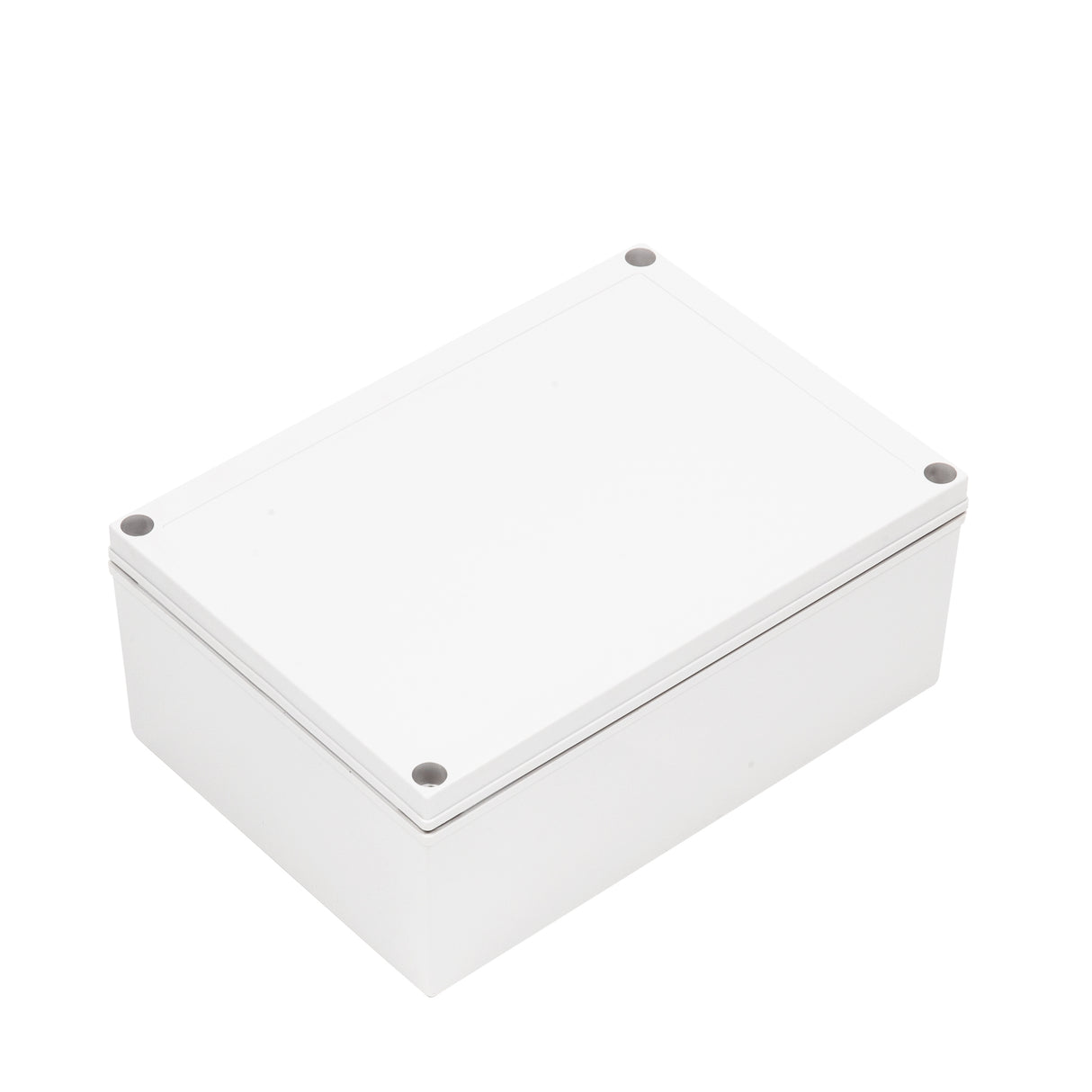 Boxco M-Series 7.09 x 10.04 x 3.94 Inches(180 x 255 x 100mm) Plastic Enclosure, IP67, IK08, ABS, Grey Cover, Screw Type - PHOTO 1