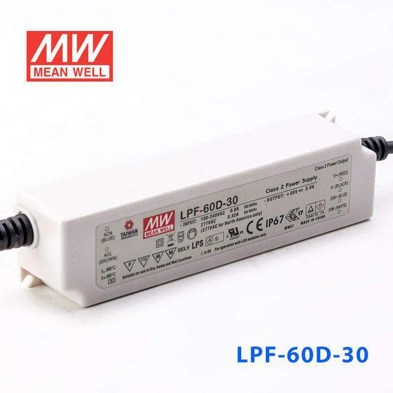 Mean Well LPF-60D-30 Power Supply 60W 30V - Dimmable - PHOTO 1