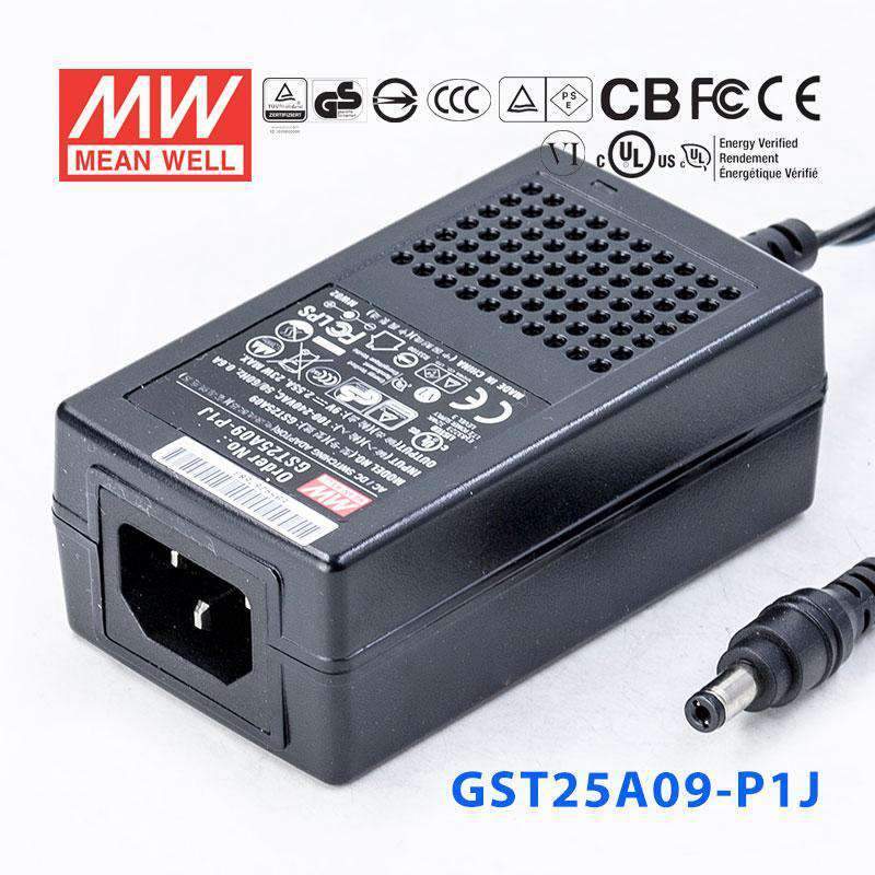 Mean Well GST25A09-P1J Power Supply 23W 9V