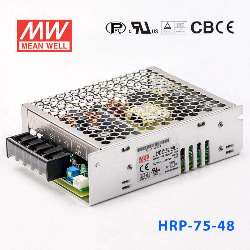Mean Well HRP-75-48 Power Supply 76.8W 48V 1.6A