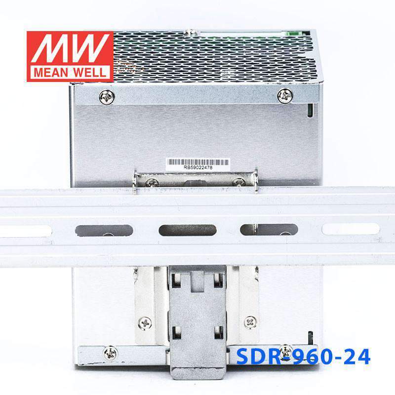 Mean Well SDR-960-24 AC-DC Industrial DIN rail power supply 24Vdc 40A - PHOTO 4