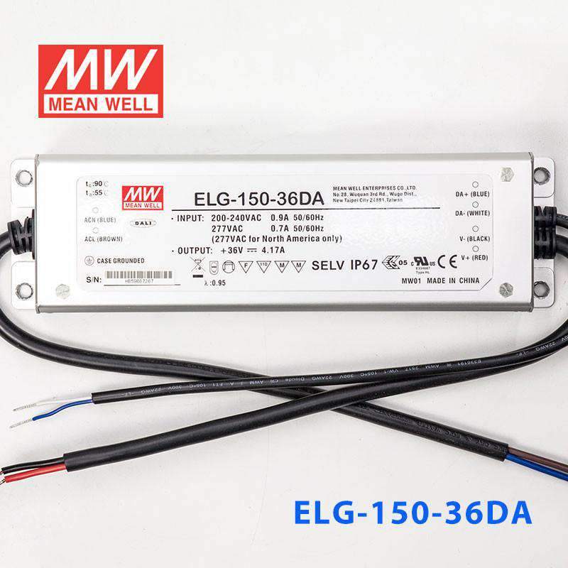 Mean Well ELG-150-36DA Power Supply 150W 36V - DALI - PHOTO 2