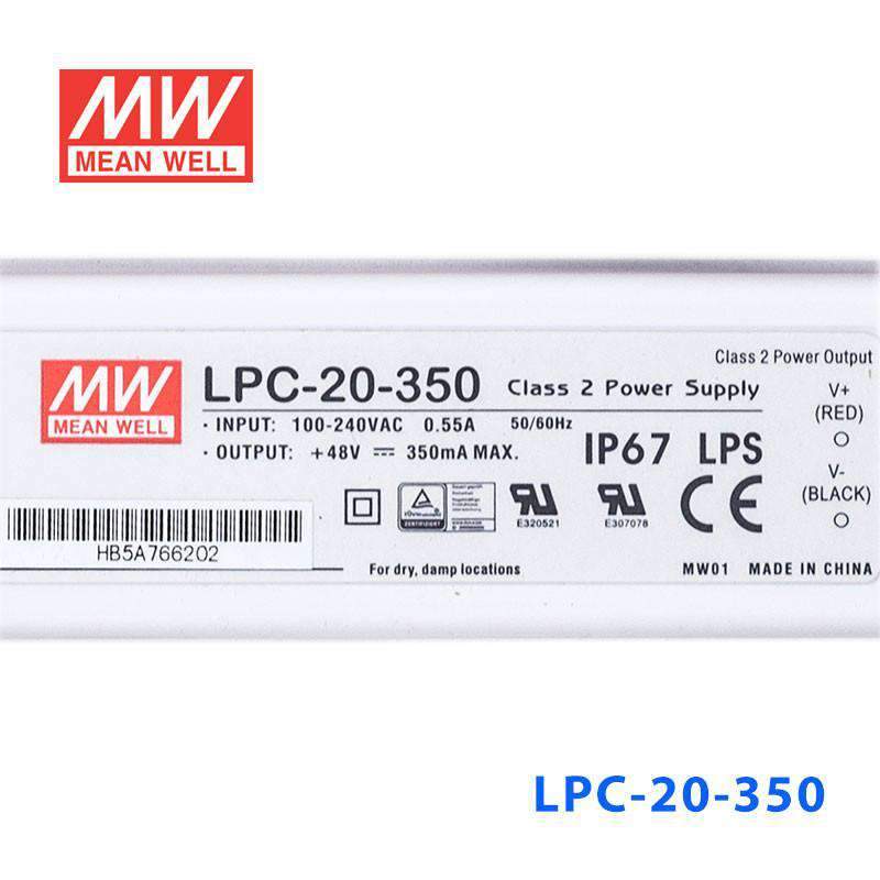Mean Well LPC-20-350 Power Supply 20W 350mA - PHOTO 3