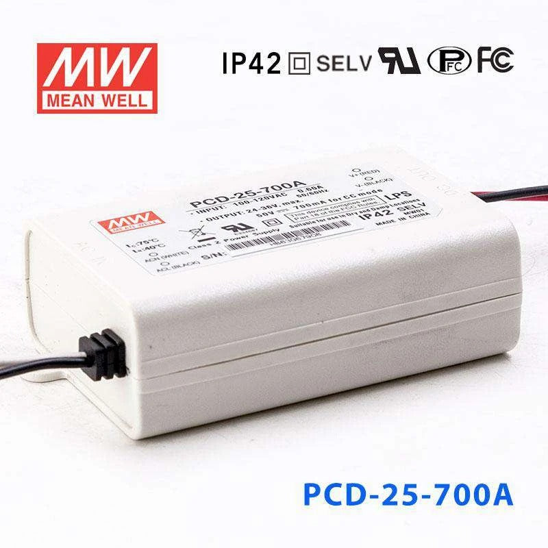 Mean Well PCD-25-700A Power Supply 25W 700mA