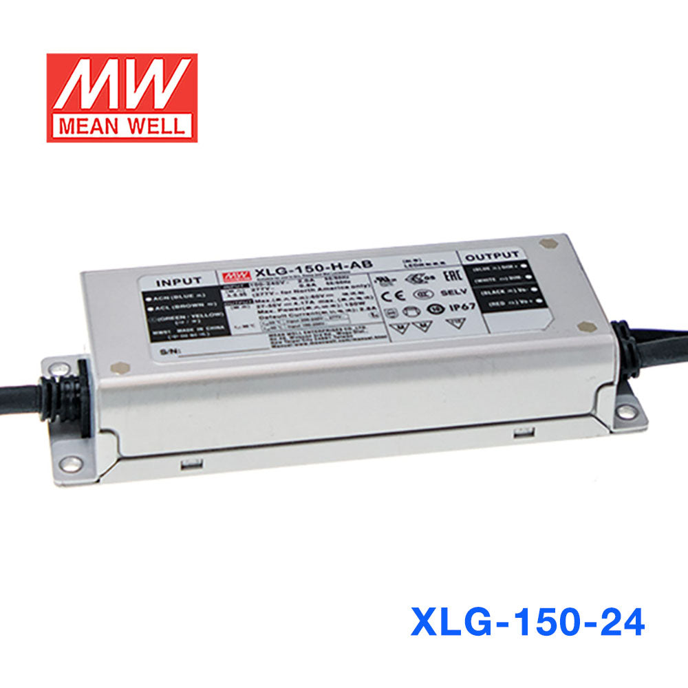 Mean Well XLG-150-24-AB Power Supply 150W 24V - Adjustable and Dimmable