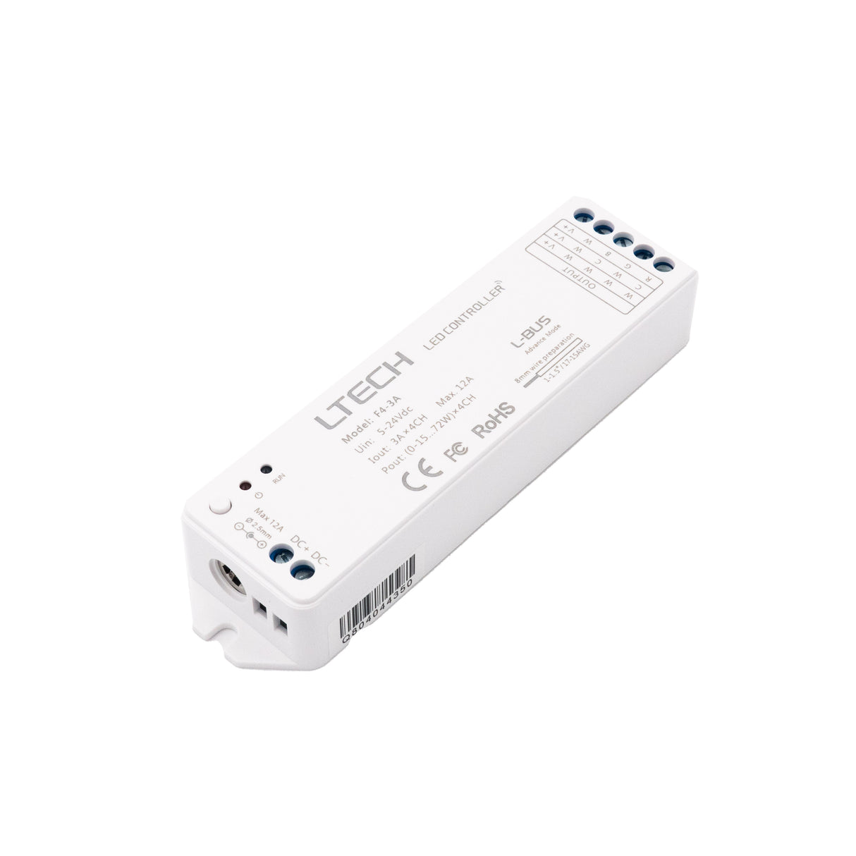 Ltech F4-3A Wireless RF Constant Voltage Controller - 4 Channel