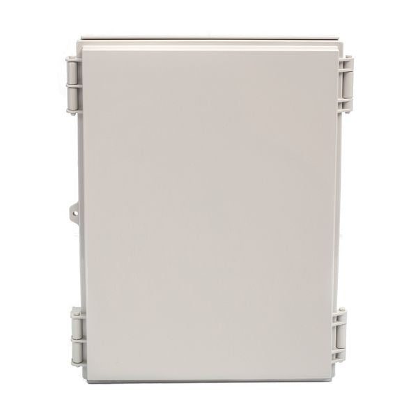 Boxco Q-Series 15.75 x 19.69 x 7.87 Inches(400 x 500 x 200mm) Plastic Enclosure, IP67, IK08, ABS, Transparent Cover, Plastic Hinge and Latch Type