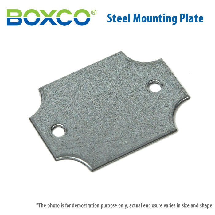 Boxco Steel Mounting Plate 1616S