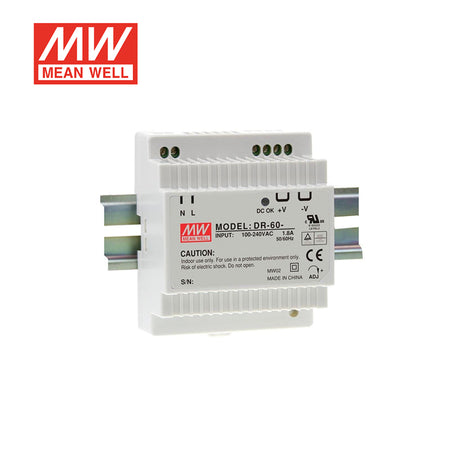 Mean Well DR-60-15 DIN Series Switching Power Supply
