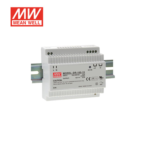 Mean Well DR-100-15 DIN Series Switching Power Supply