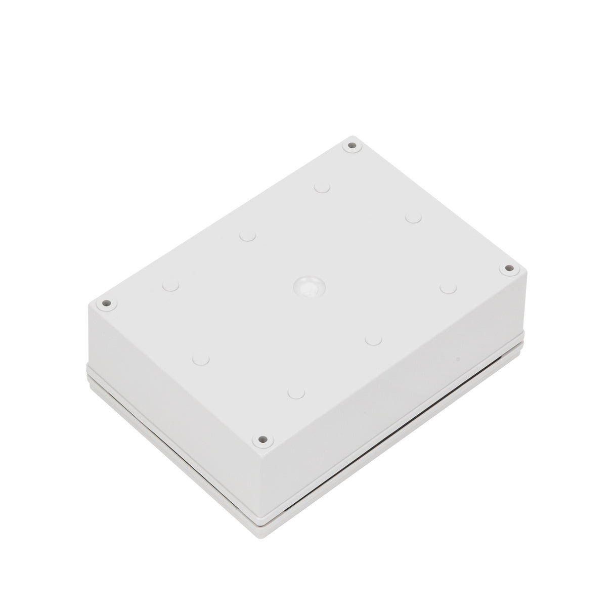 Boxco M-Series 5.91 x 7.09 x 2.36 Inches(150 x 180 x 60mm) Plastic Enclosure, IP67, IK08, PC, Grey Cover, Screw Type - PHOTO 1