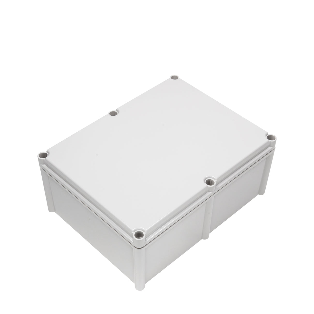 Boxco S-Series 12.99 x 16.93 x 7.09 Inches(330x430x180mm) Plastic Enclosure, IP67, IK08, ABS, Grey Cover, Screw Type