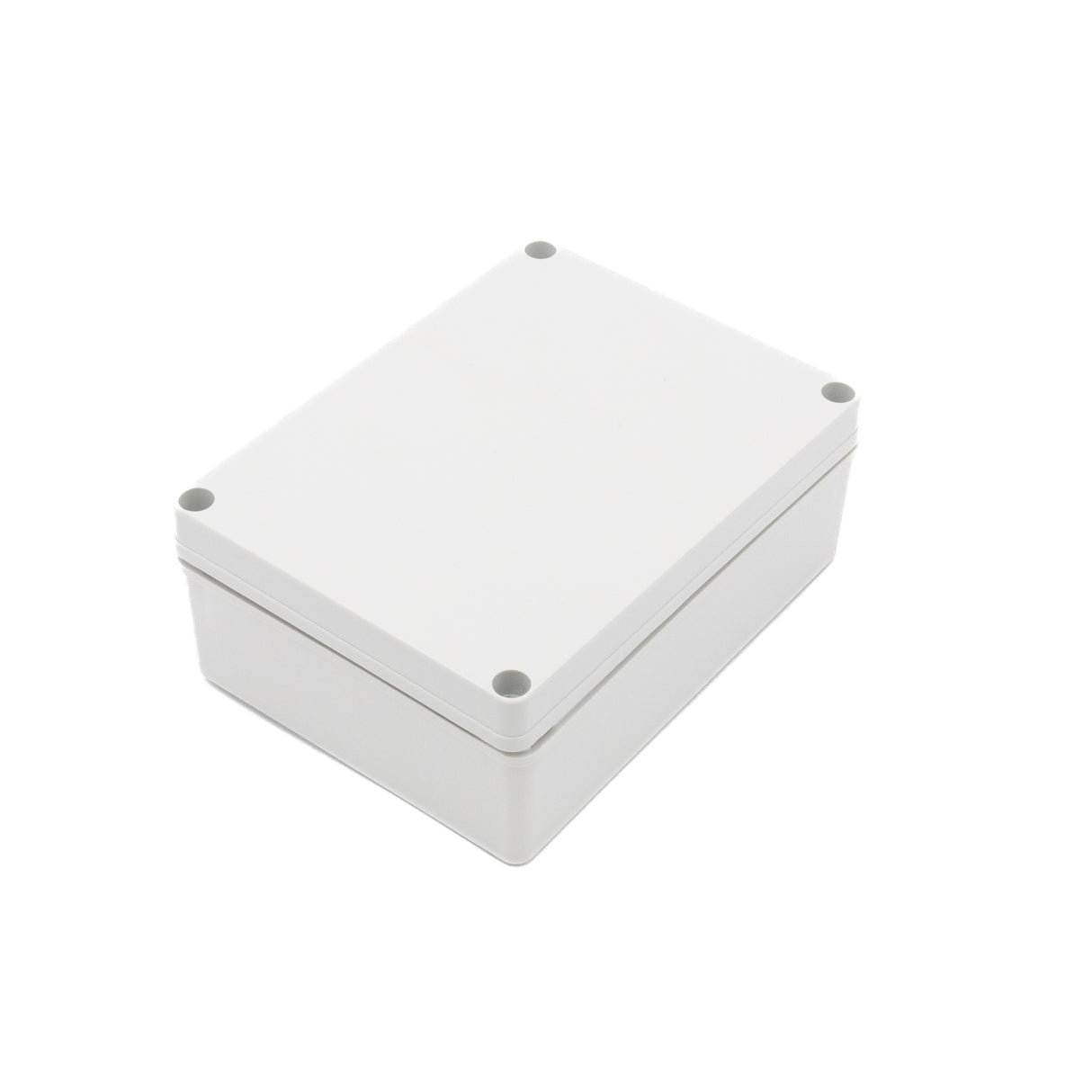 Boxco S-Series 5.91 x 7.87 x 2.95 Inches(150x200x75mm) Plastic Enclosure, IP67, IK08, PC, Grey Cover, Screw Type