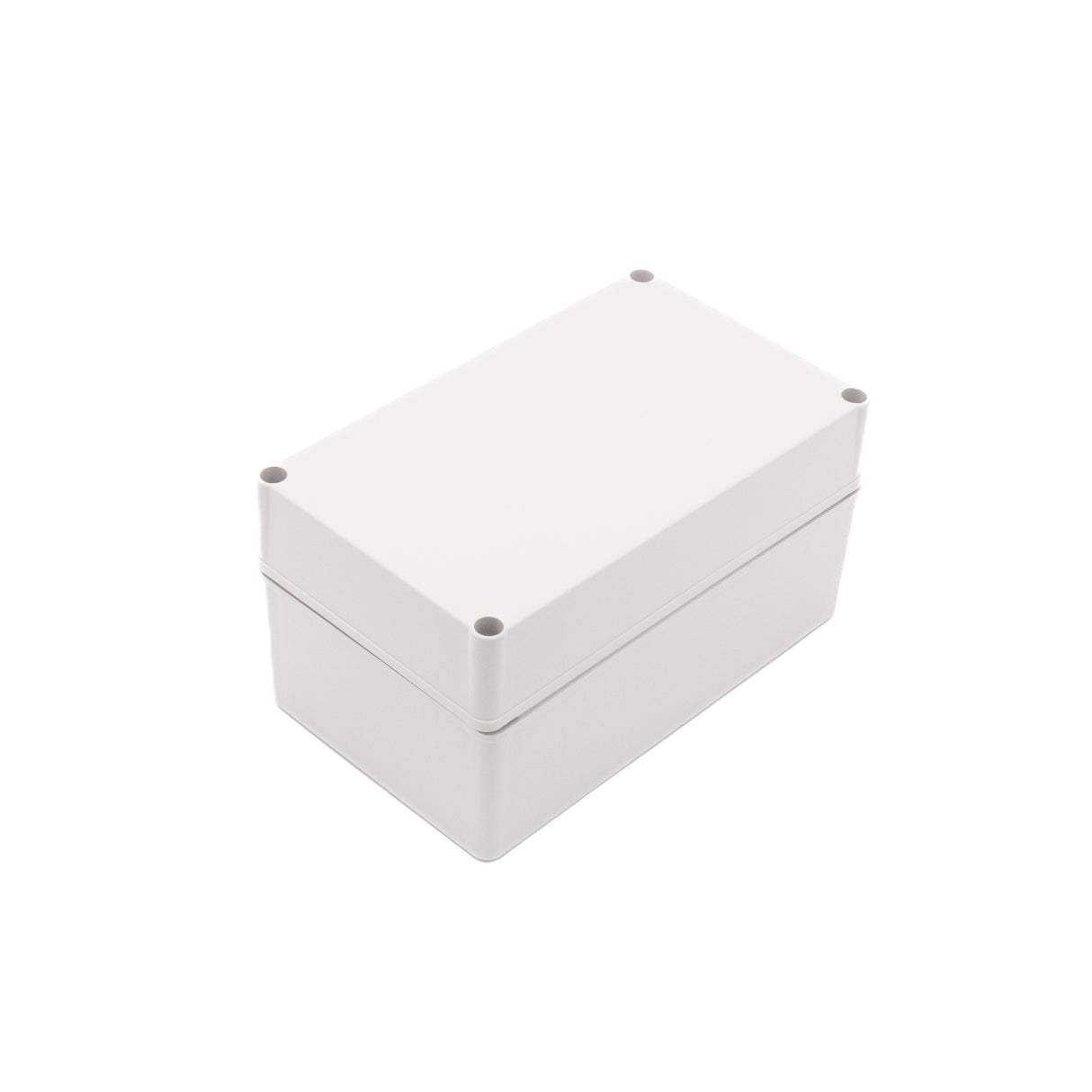 Boxco S-Series 5.91 x 9.84 x 5.12 Inches(150x250x130mm) Plastic Enclosure, IP67, IK08, ABS, Grey Cover, Screw Type - PHOTO 1