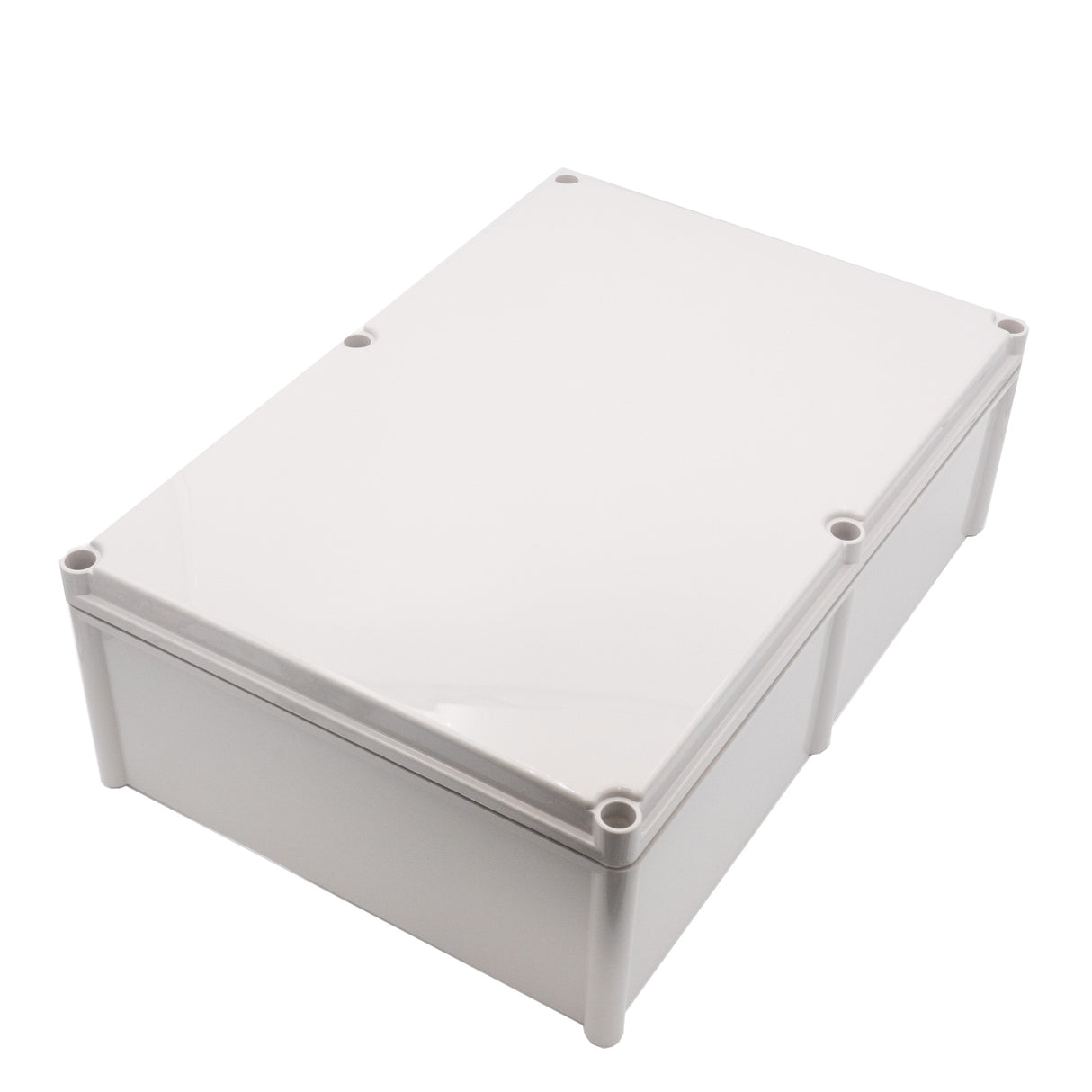 Boxco S-Series 14.96 x 22.05 x 7.09 Inches(380x560x180mm) Plastic Enclosure, IP67, IK08, ABS, Grey Cover, Screw Type
