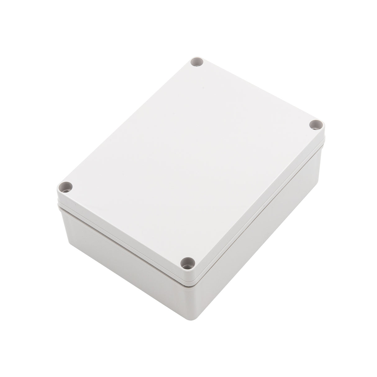 Boxco S-Series 5.91 x 7.87 x 2.95 Inches(150x200x75mm) Plastic Enclosure, IP67, IK08, ABS, Grey Cover, Screw Type