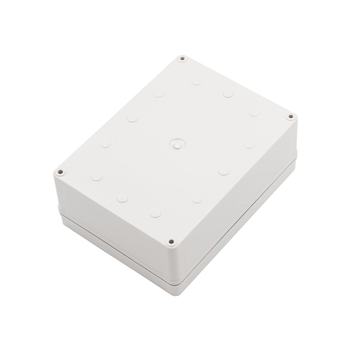 Boxco S-Series 5.91 x 7.87 x 2.95 Inches(150x200x75mm) Plastic Enclosure, IP67, IK08, ABS, Grey Cover, Screw Type