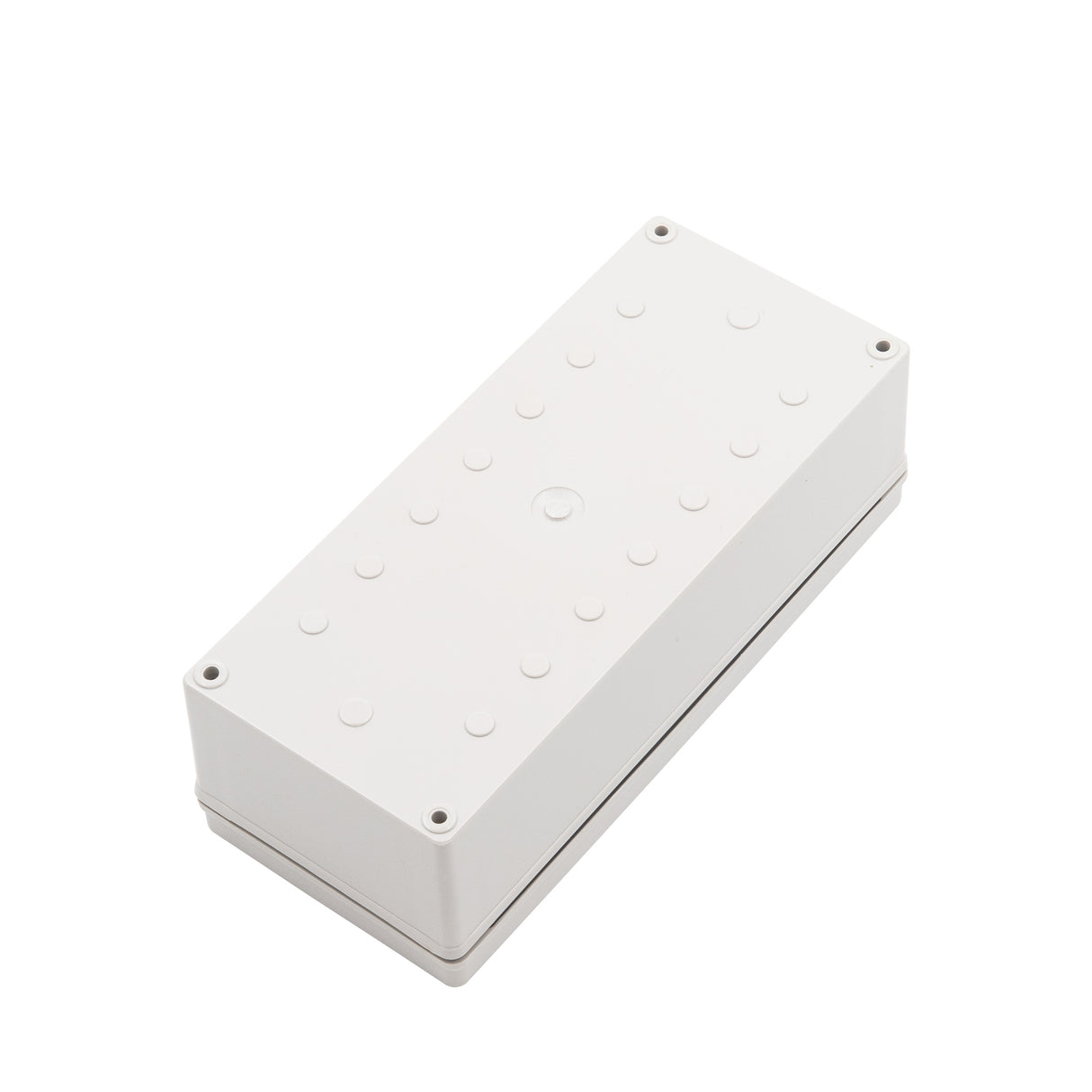 Boxco S-Series 3.94 x 9.06 x 2.76 Inches(100x230x70mm) Plastic Enclosure, IP67, IK08, ABS, Grey Cover, Screw Type