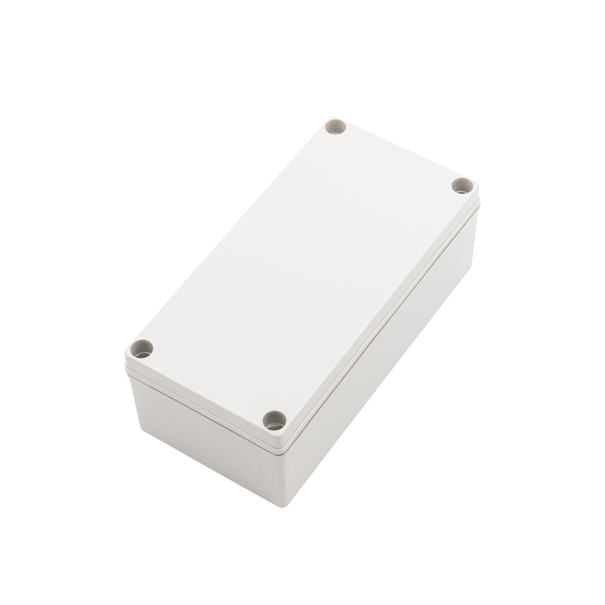 Boxco S-Series 3.94 x 7.87 x 2.76 Inches(100x200x70mm) Plastic Enclosure, IP67, IK08, ABS, Grey Cover, Screw Type