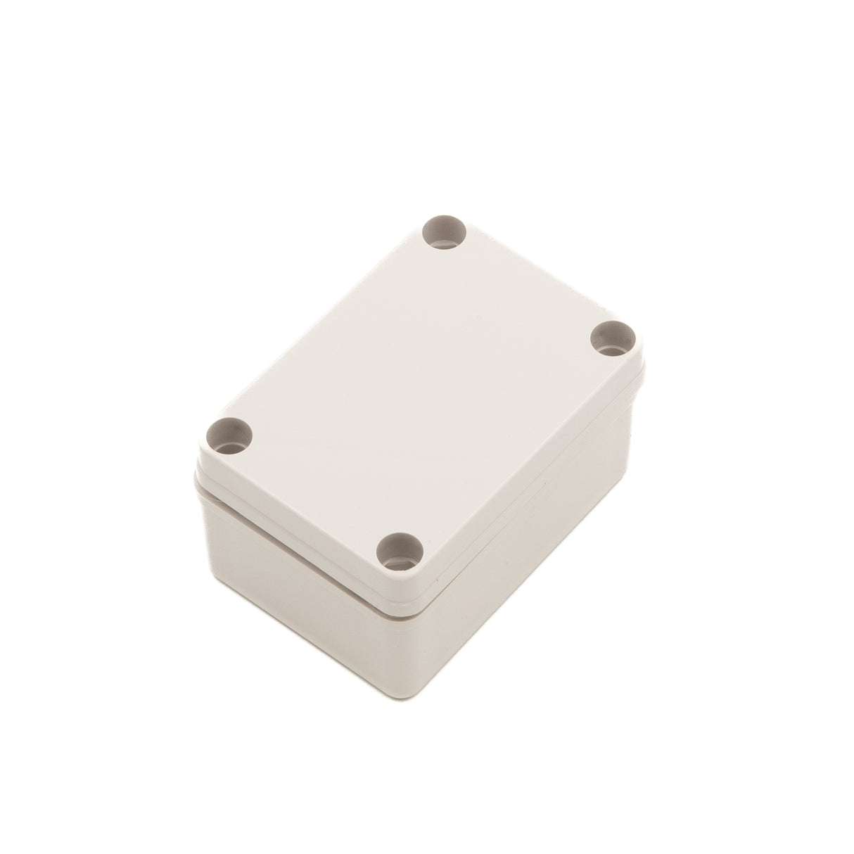 Boxco S-Series 2.95 x 4.13 x 2.17 Inches(75x105x55mm) Plastic Enclosure, IP67, IK08, PC, Grey Cover, Screw Type - PHOTO 1