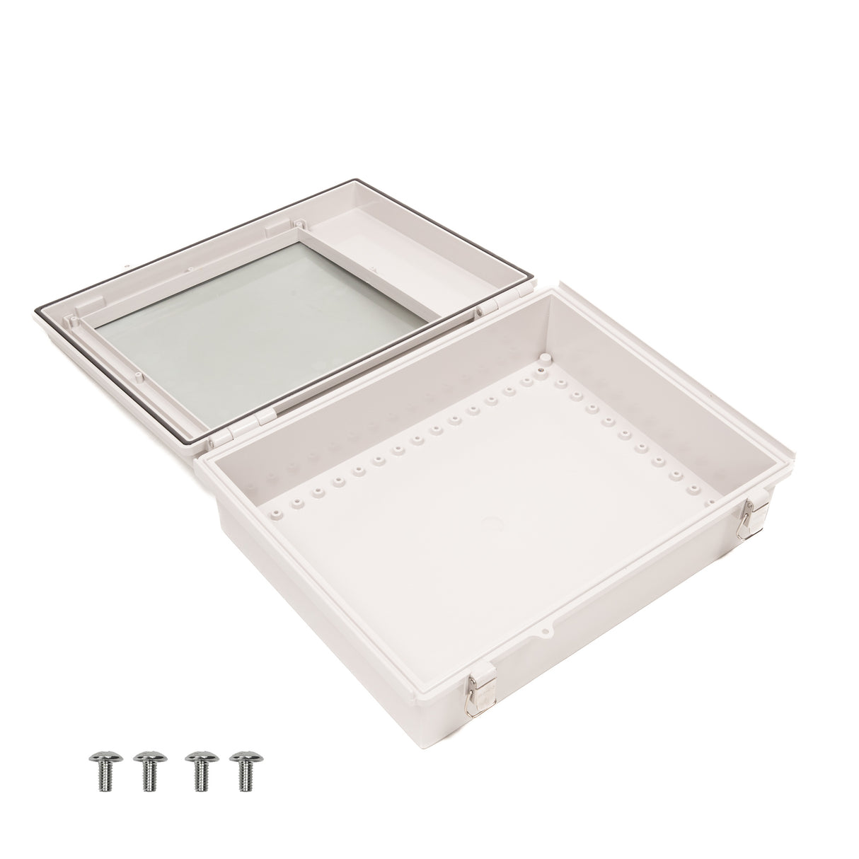 Boxco BC-AGD-354513 Dual Door Enclosure 17.72 x 13.78 x 5.12 Inches(450 x 350 x 130mm) ABS Plastic - PHOTO 3