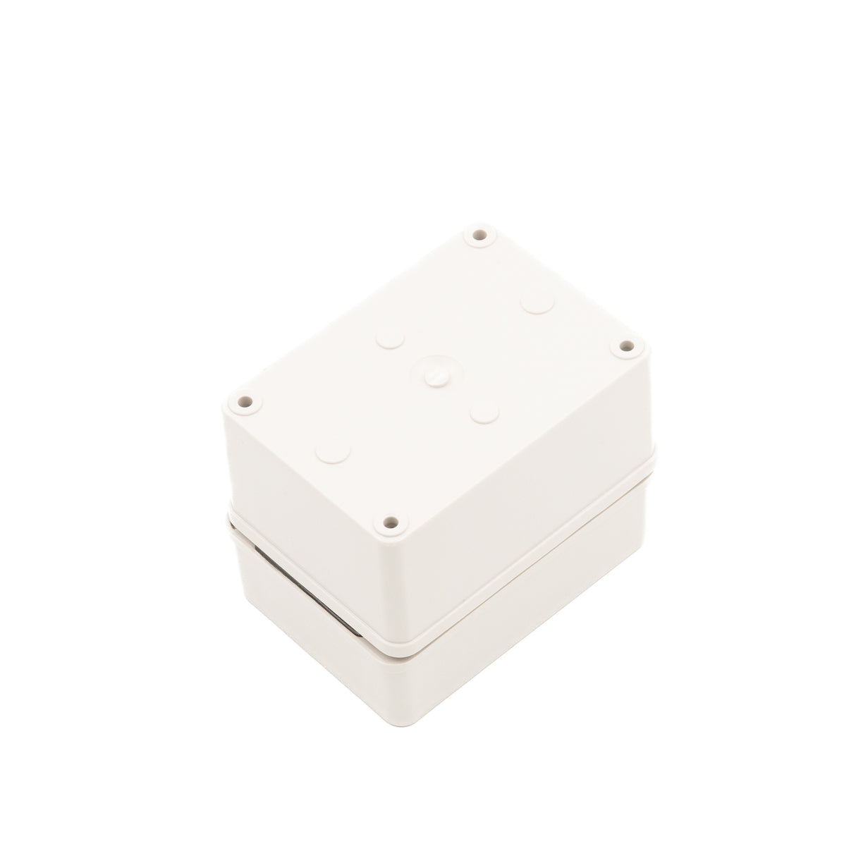 Boxco S-Series 3.15 x 4.33 x 3.35 Inches(80 x 110 x 85mm) Plastic Enclosure, IP67, IK08, PC, Grey Cover, Screw Type - PHOTO 2