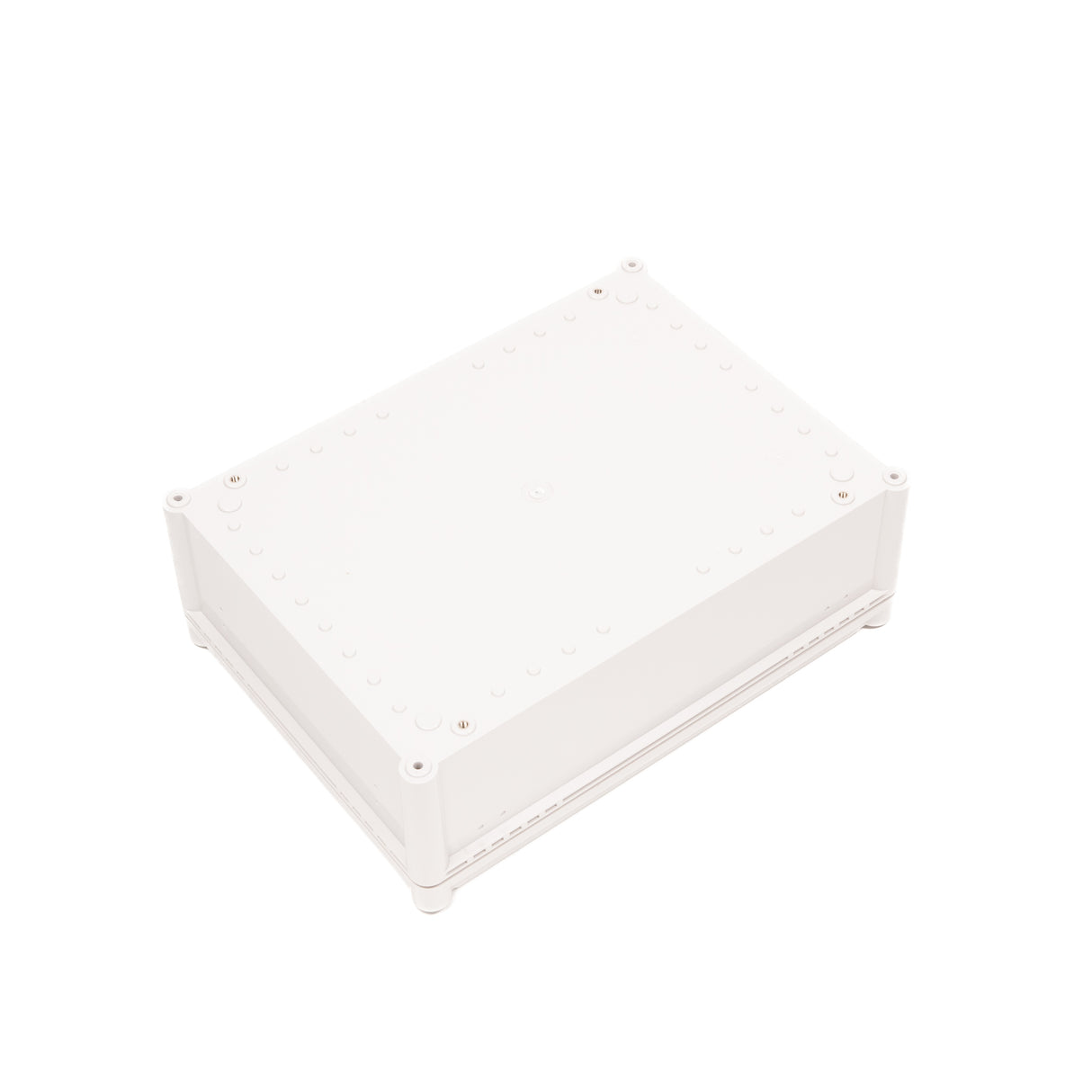 Boxco S-Series 11.02 x 14.96 x 5.12 Inches(280x380x130mm) Plastic Enclosure, IP67, IK08, PC, Grey Cover, Screw Type - PHOTO 2