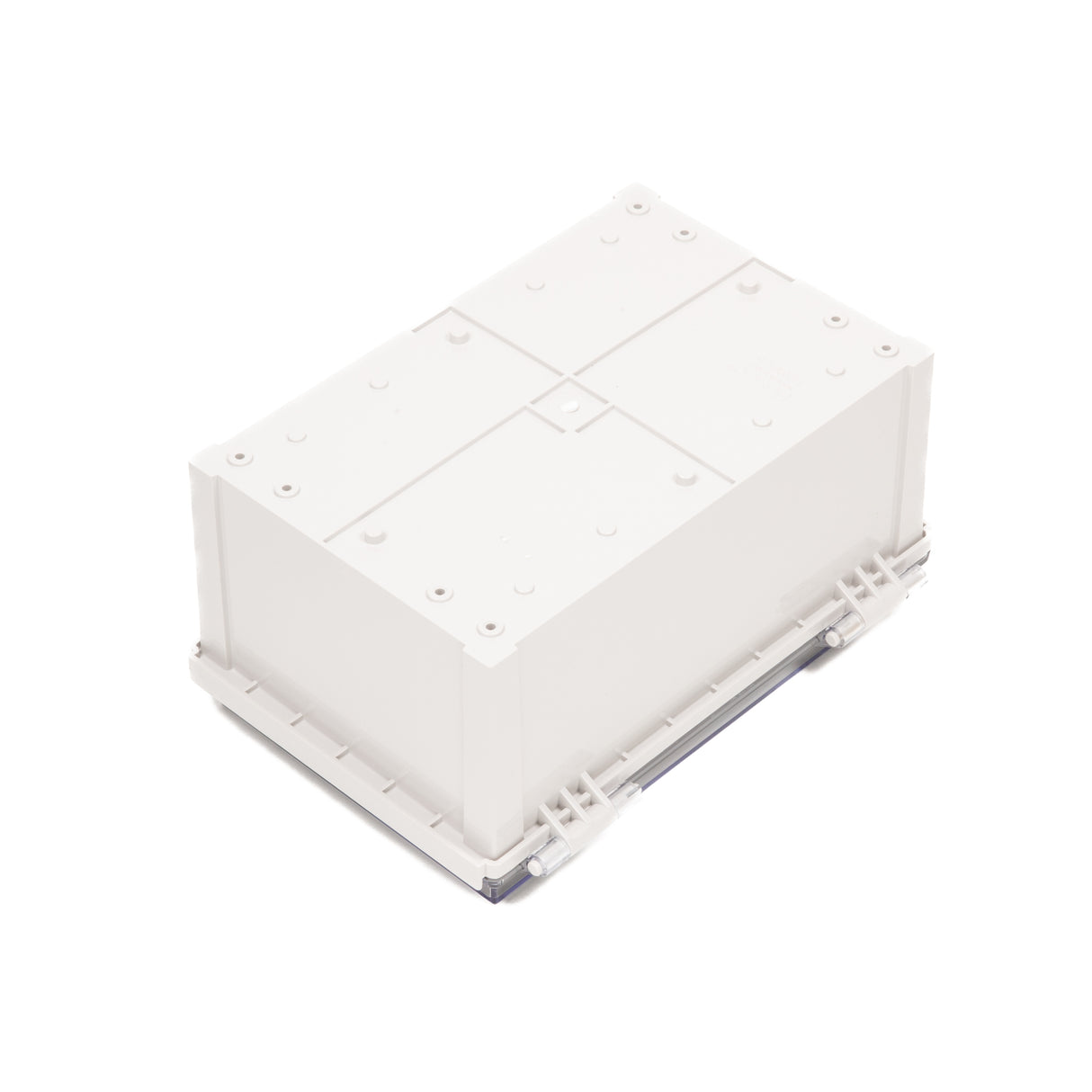 Boxco Q-Series 7.87 x 11.81 x 5.91 Inches(200 x 300 x 150mm) Plastic Enclosure, IP67, IK08, ABS, Transparent Cover, Plastic Hinge and Latch Type - PHOTO 2