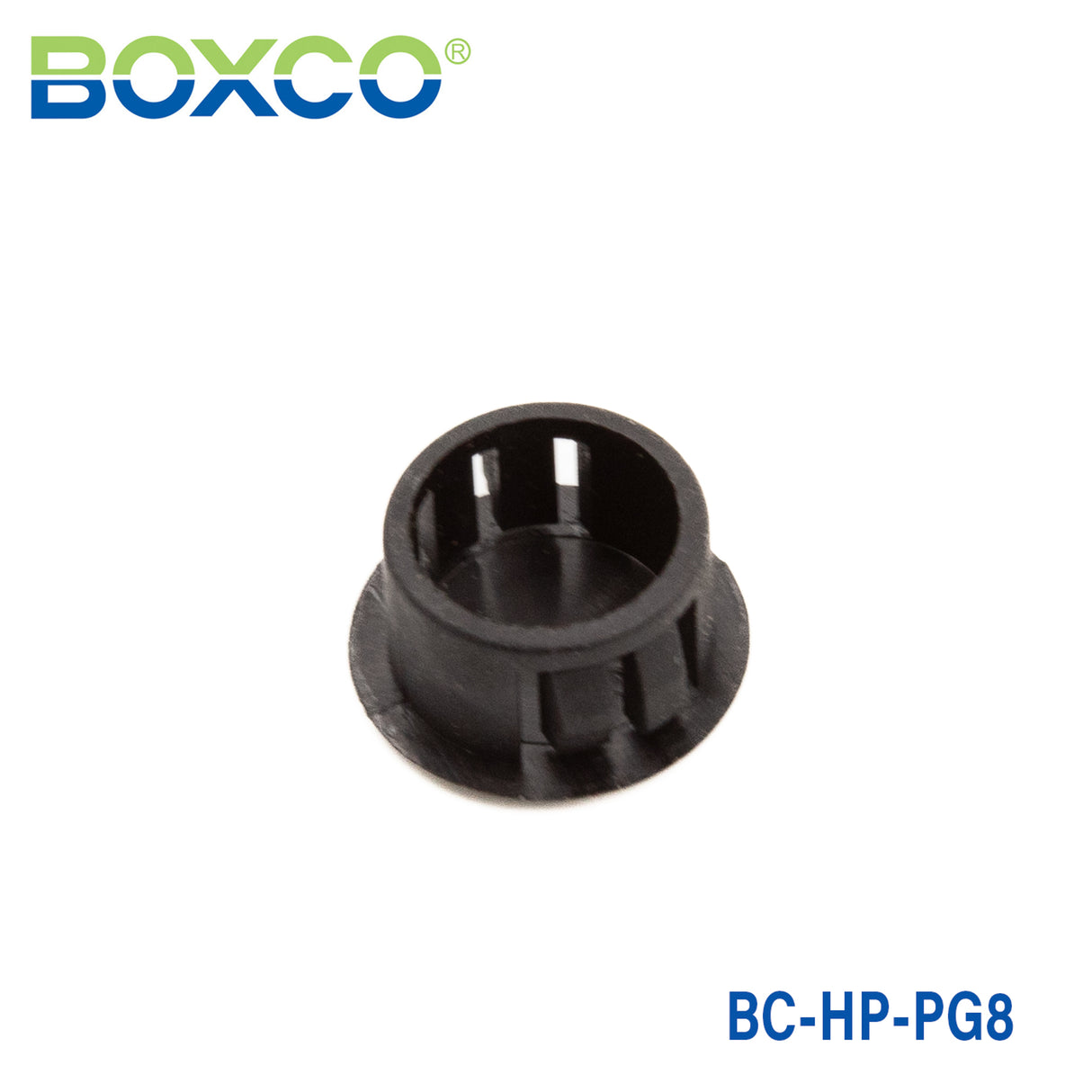 Boxco BC-HP-PG8 Hole plug Hole Size 7.8mm PA66 UL94-V2 Black