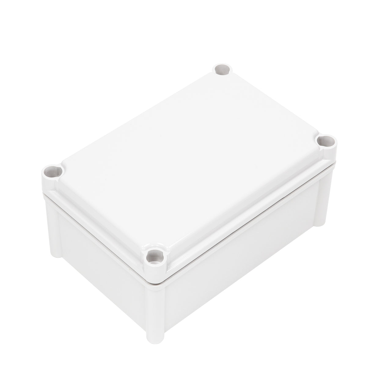 Boxco S-Series 7.48 x 14.96 x 5.12 Inches(190x380x130mm) Plastic Enclosure, IP67, IK08, PC, Grey Cover, Screw Type - PHOTO 1