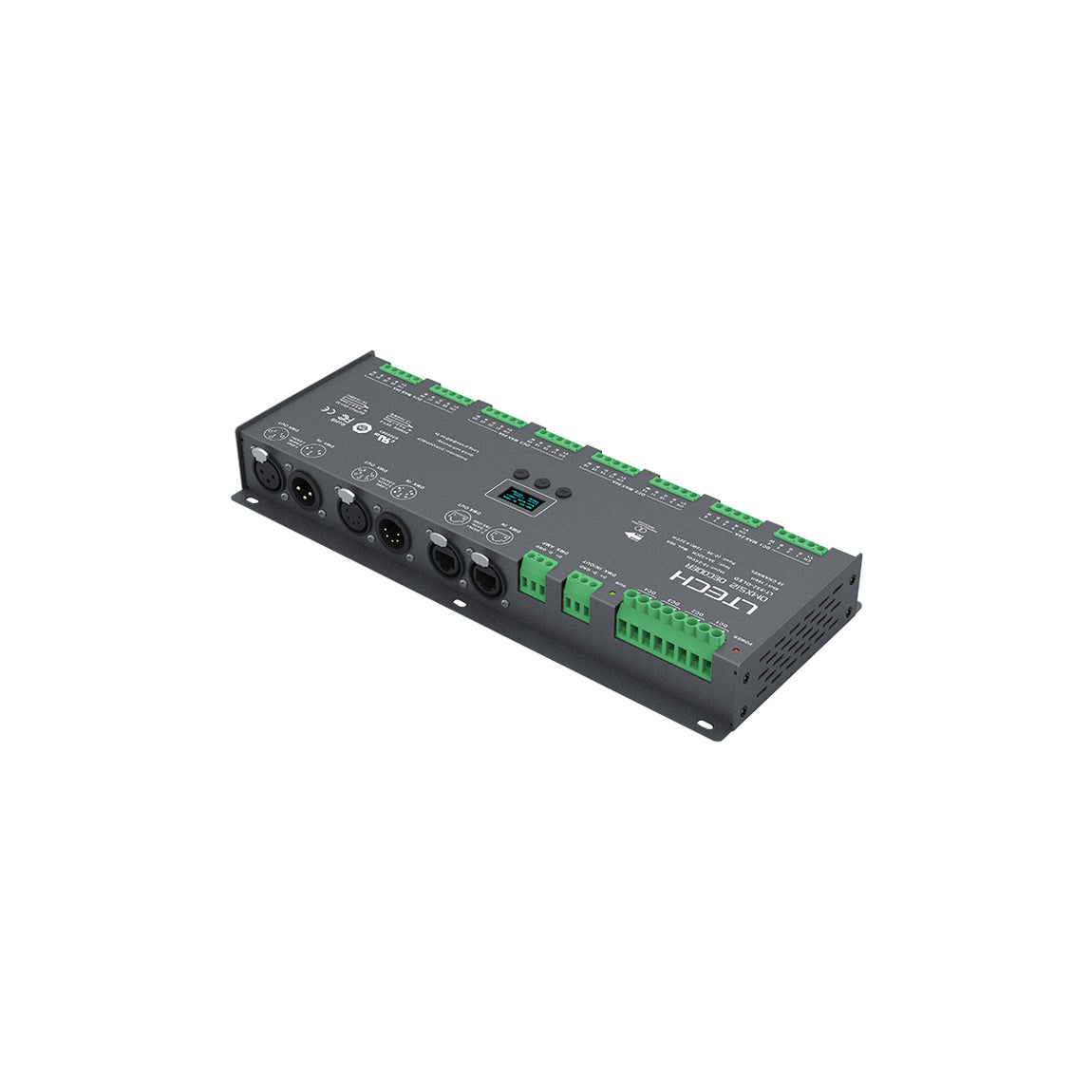 Ltech LT-932-OLED Constant Voltage Decoder - DMX/RDM