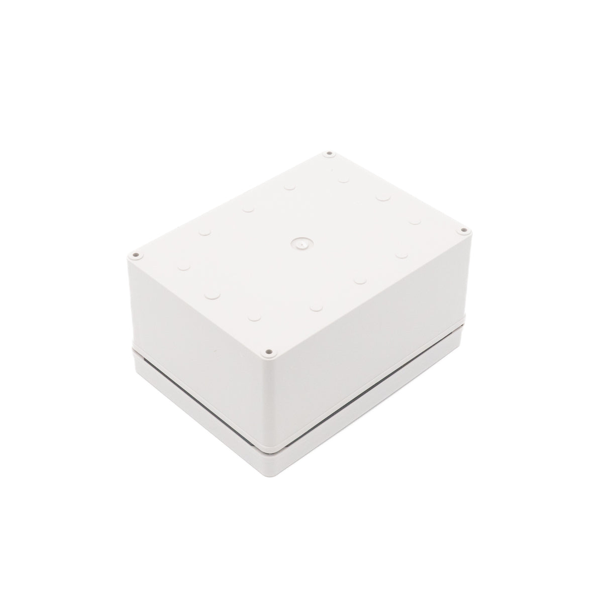 Boxco S-Series 5.91 x 7.87 x 3.94 Inches(150x200x100mm) Plastic Enclosure, IP67, IK08, PC, Grey Cover, Screw Type - PHOTO 2