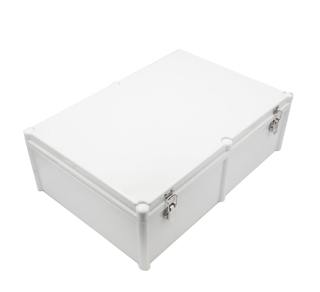 Boxco BC-CGH-385618 Plastic Boxes Stainless Hinge Type Grey - PHOTO 1